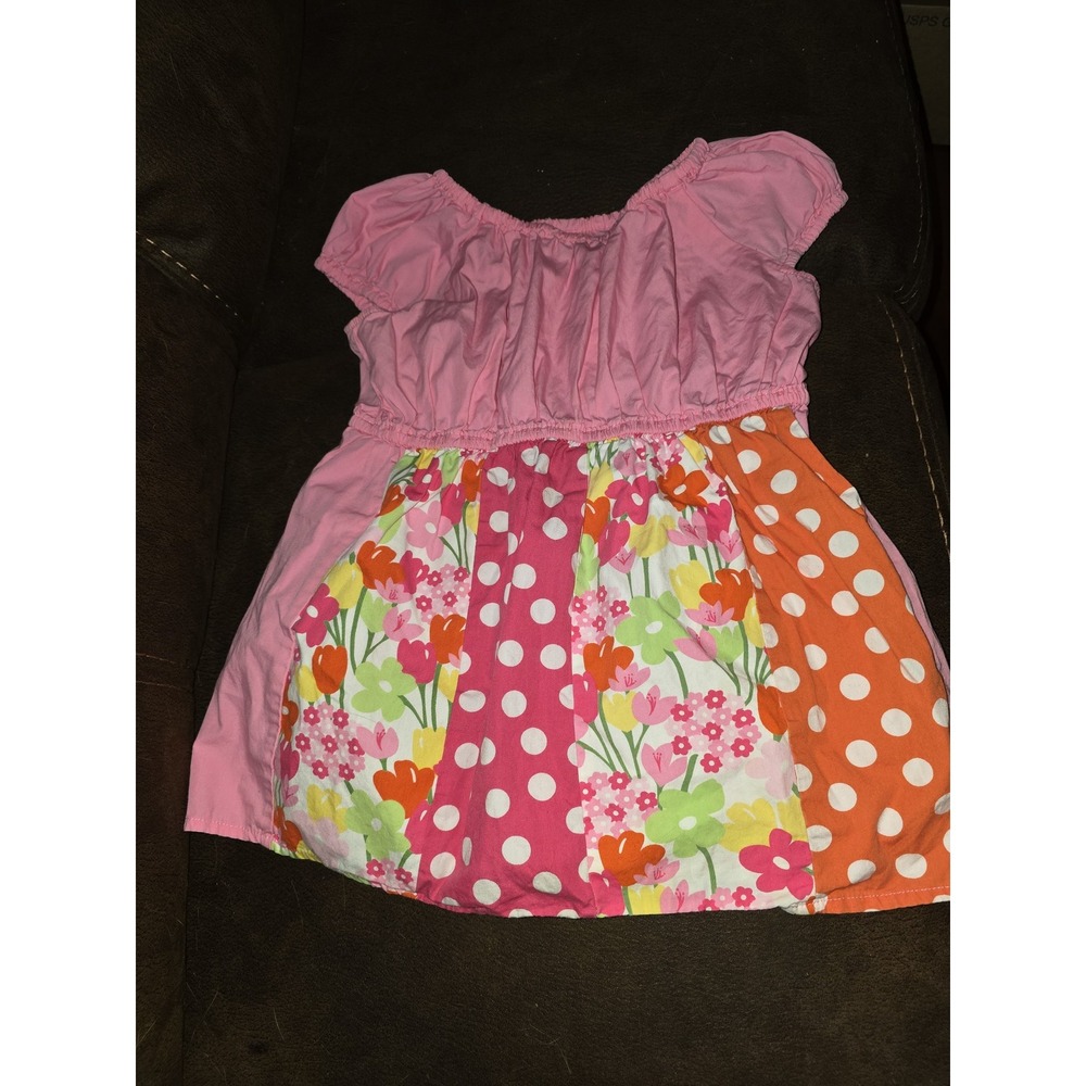 Gymboree tea time afternoon floral top size 10